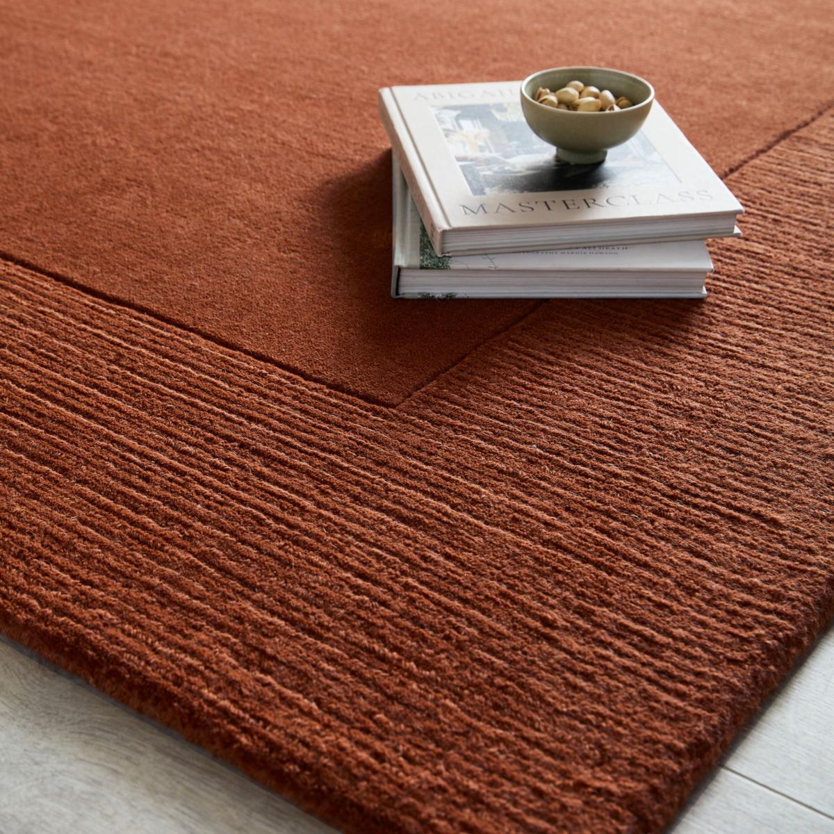 Boston Wool Border Rug – image 5
