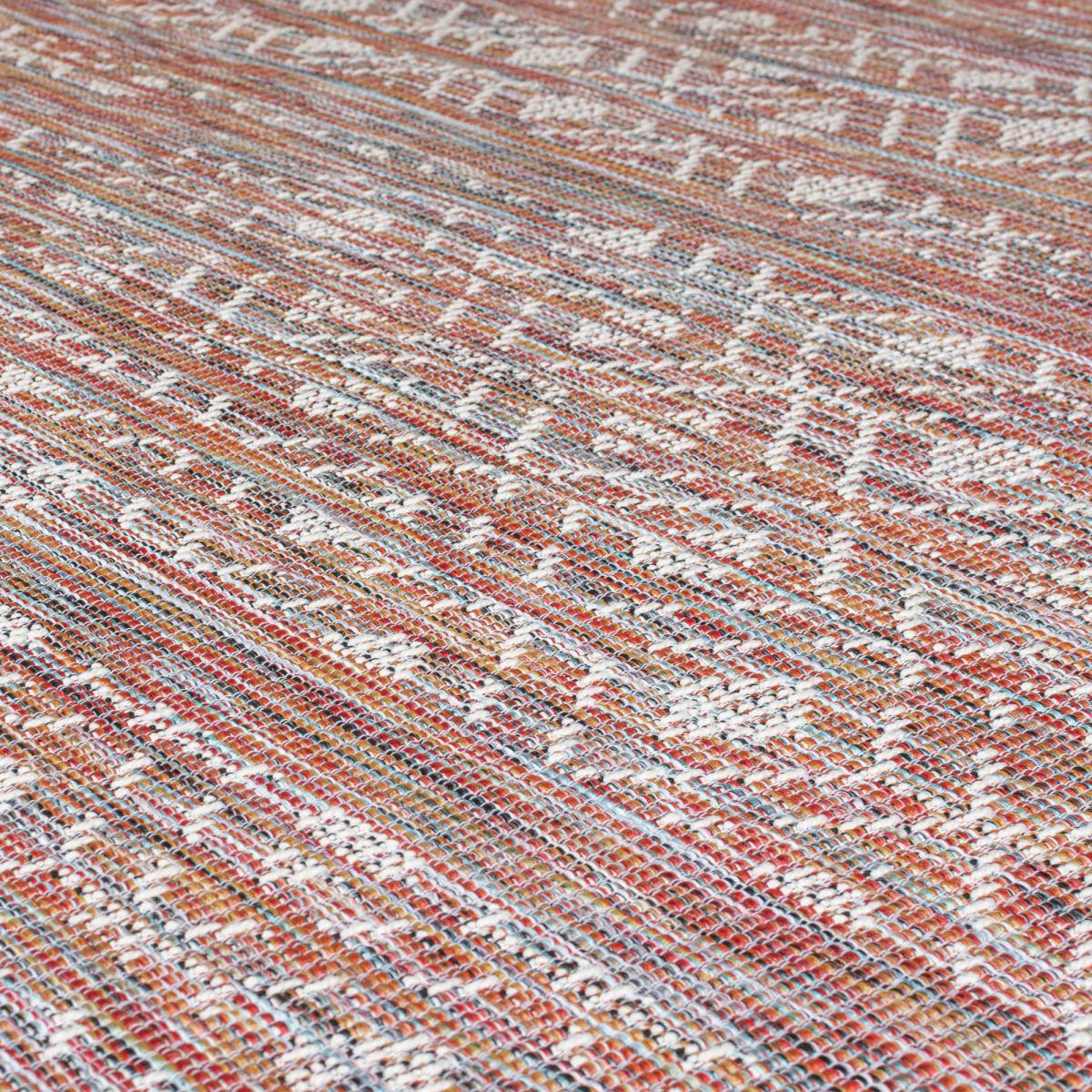 Sunset Terracotta Mix Indoor Outdoor Rug Terracotta – image 3