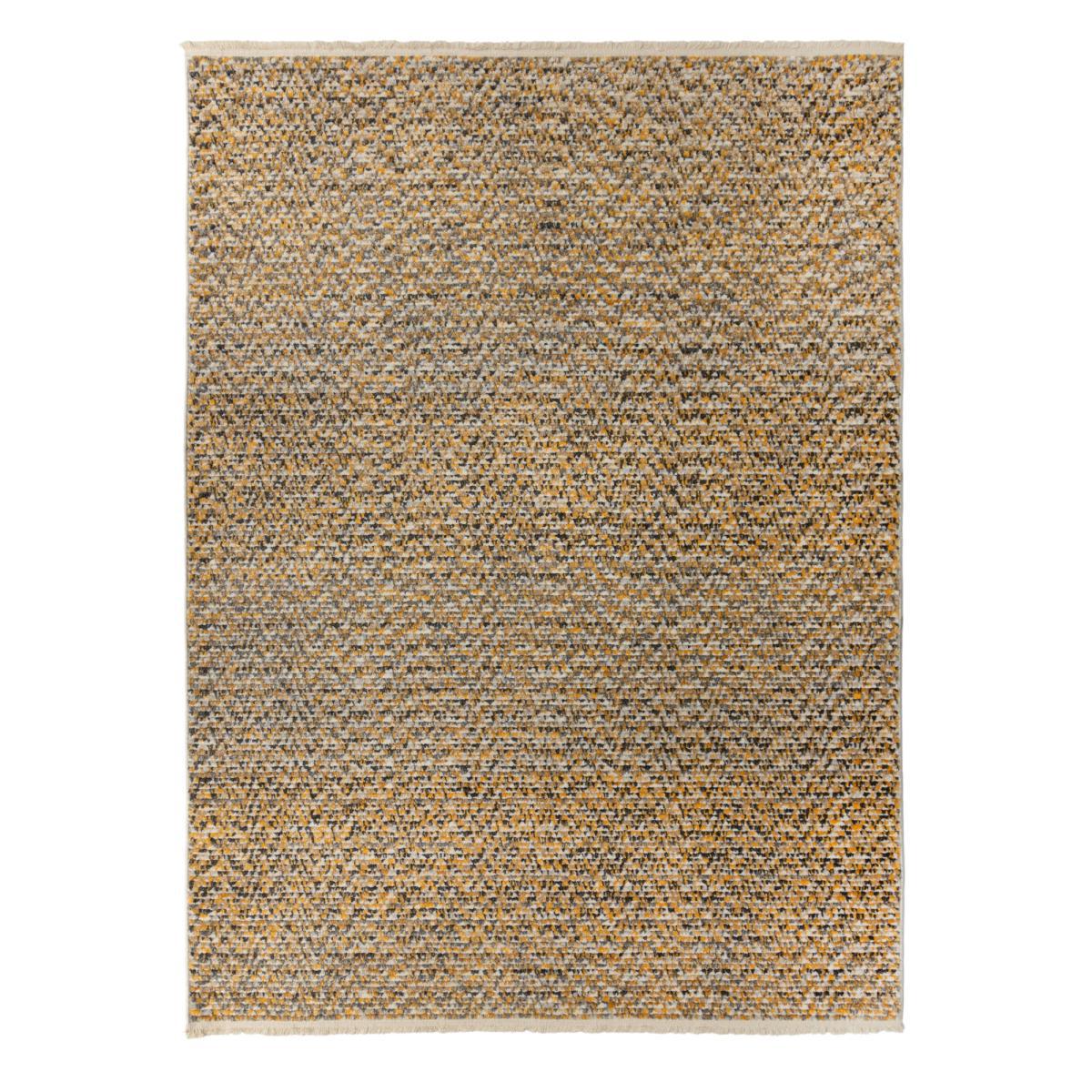 Lota Rug Yellow, Grey and White – image 2