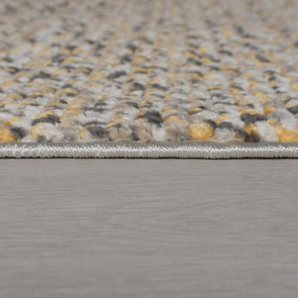 Lota Rug Yellow, Grey and White – image 5