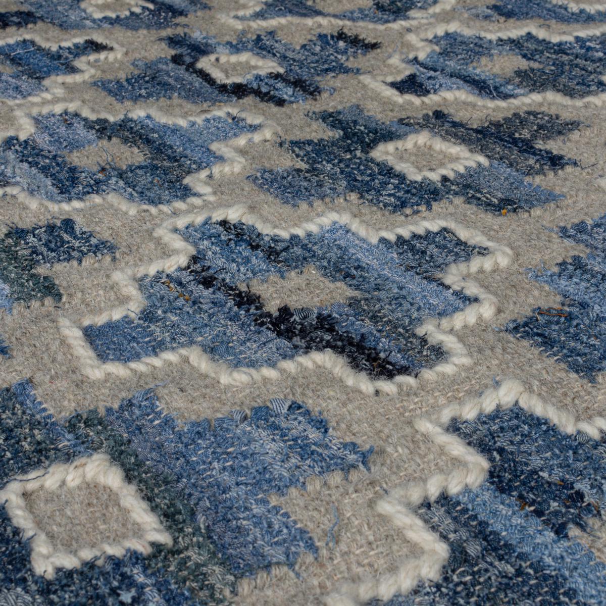 Jonah Denim Mix Rug Denim Blue – image 3