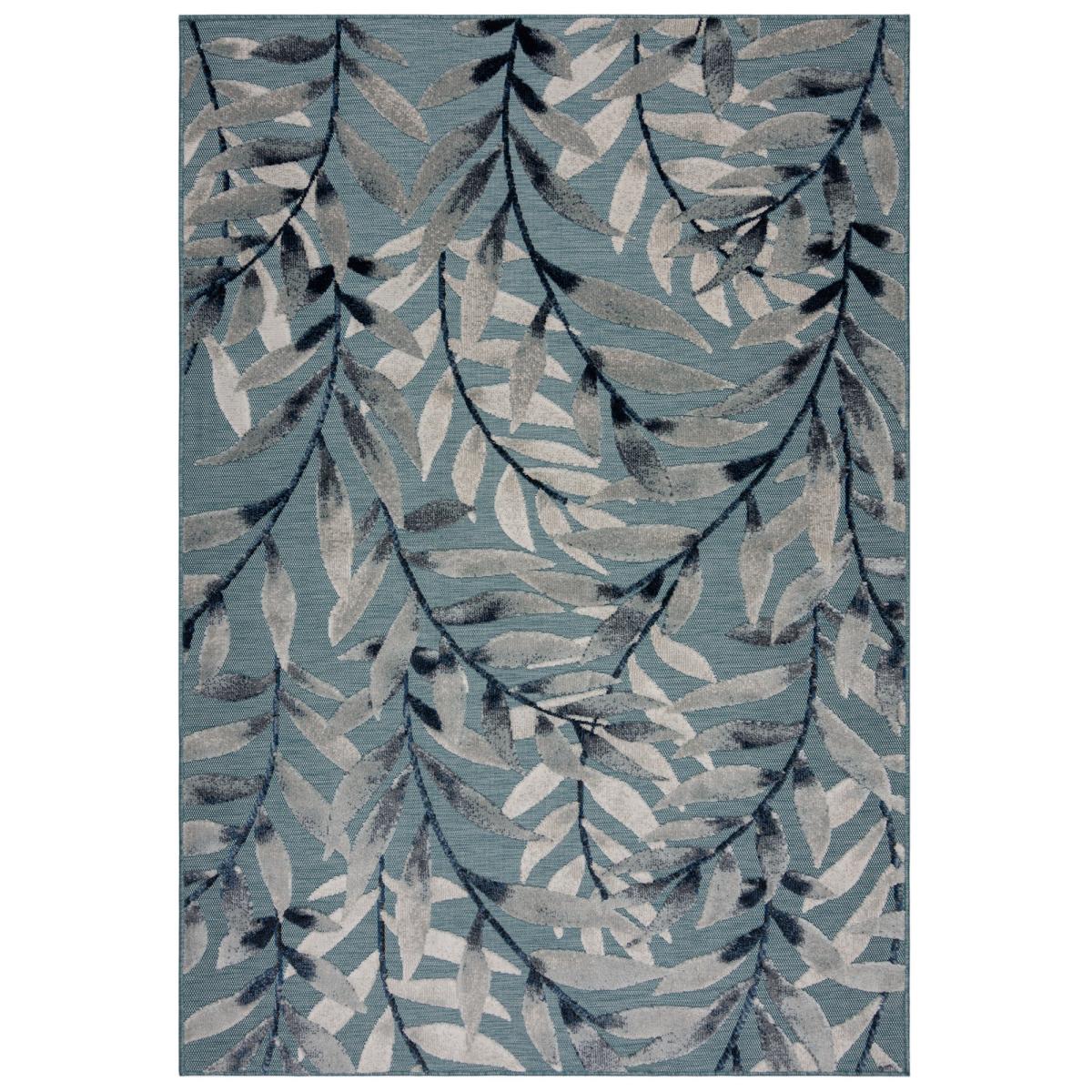 Willow Indoor Outdoor Rug Blue/Grey – image 2