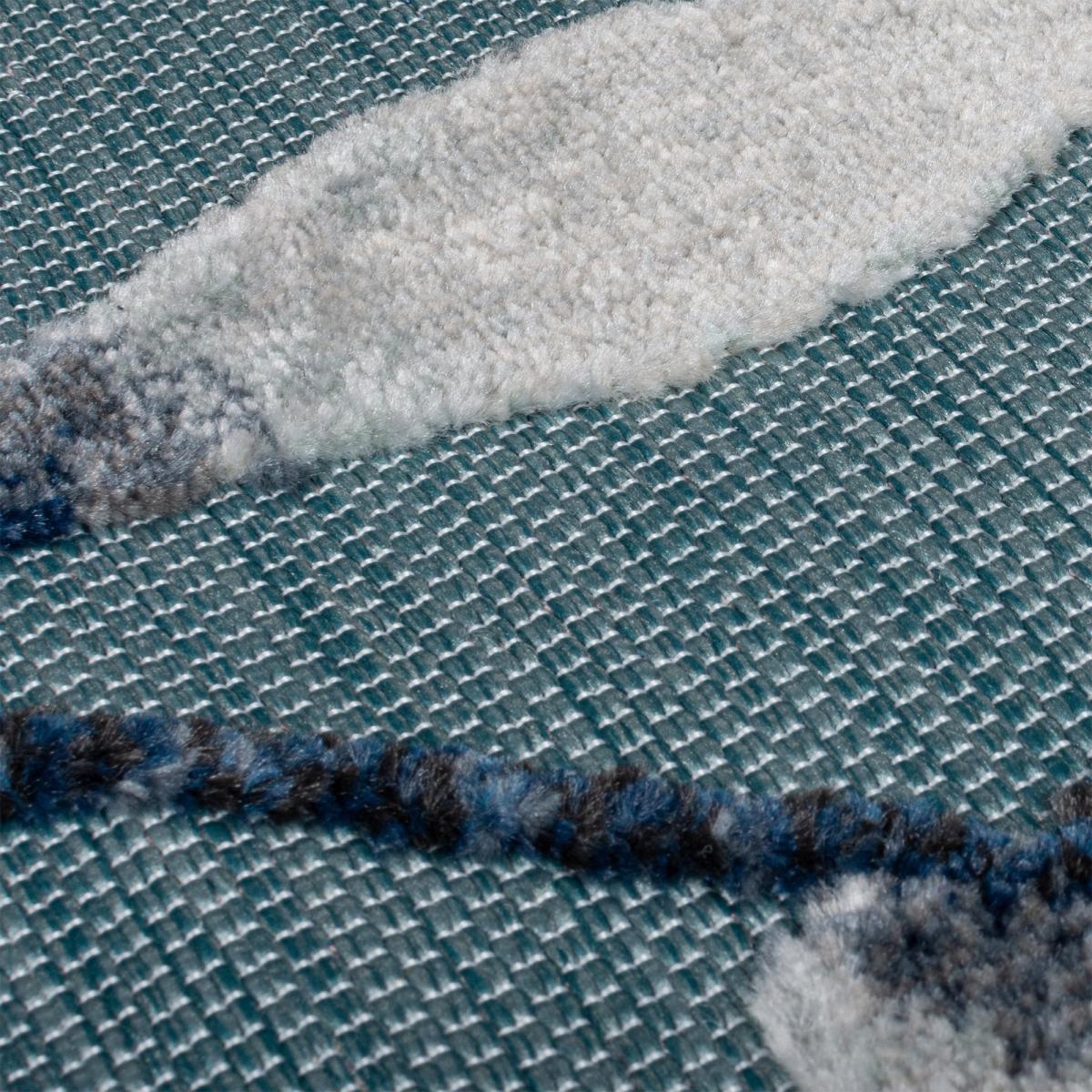 Willow Indoor Outdoor Rug Blue/Grey – image 3
