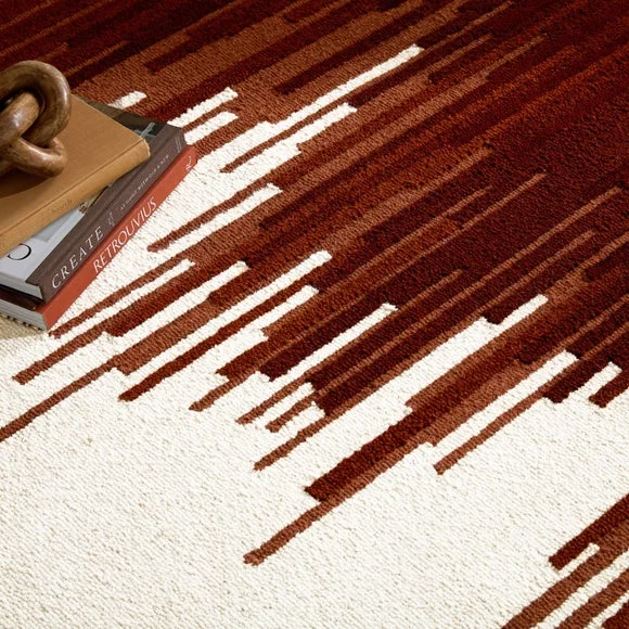 Seren Abstract Wool Rug – image 6