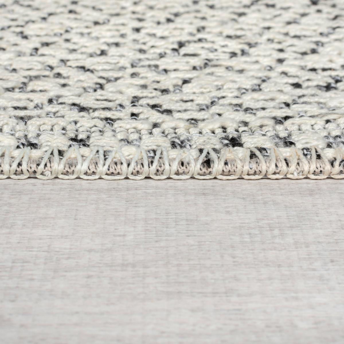 Herringbone Flatweave Monochrome Rug – image 4