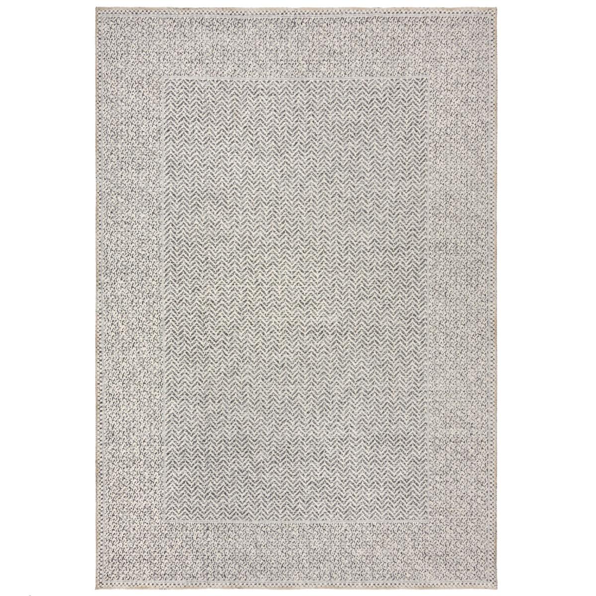 Herringbone Flatweave Monochrome Rug – image 5