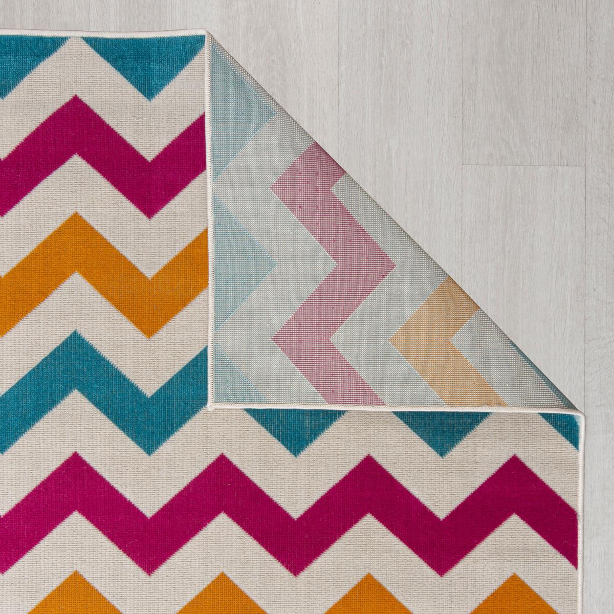 Zigzag Indoor Outdoor Rug MultiColoured – image 5