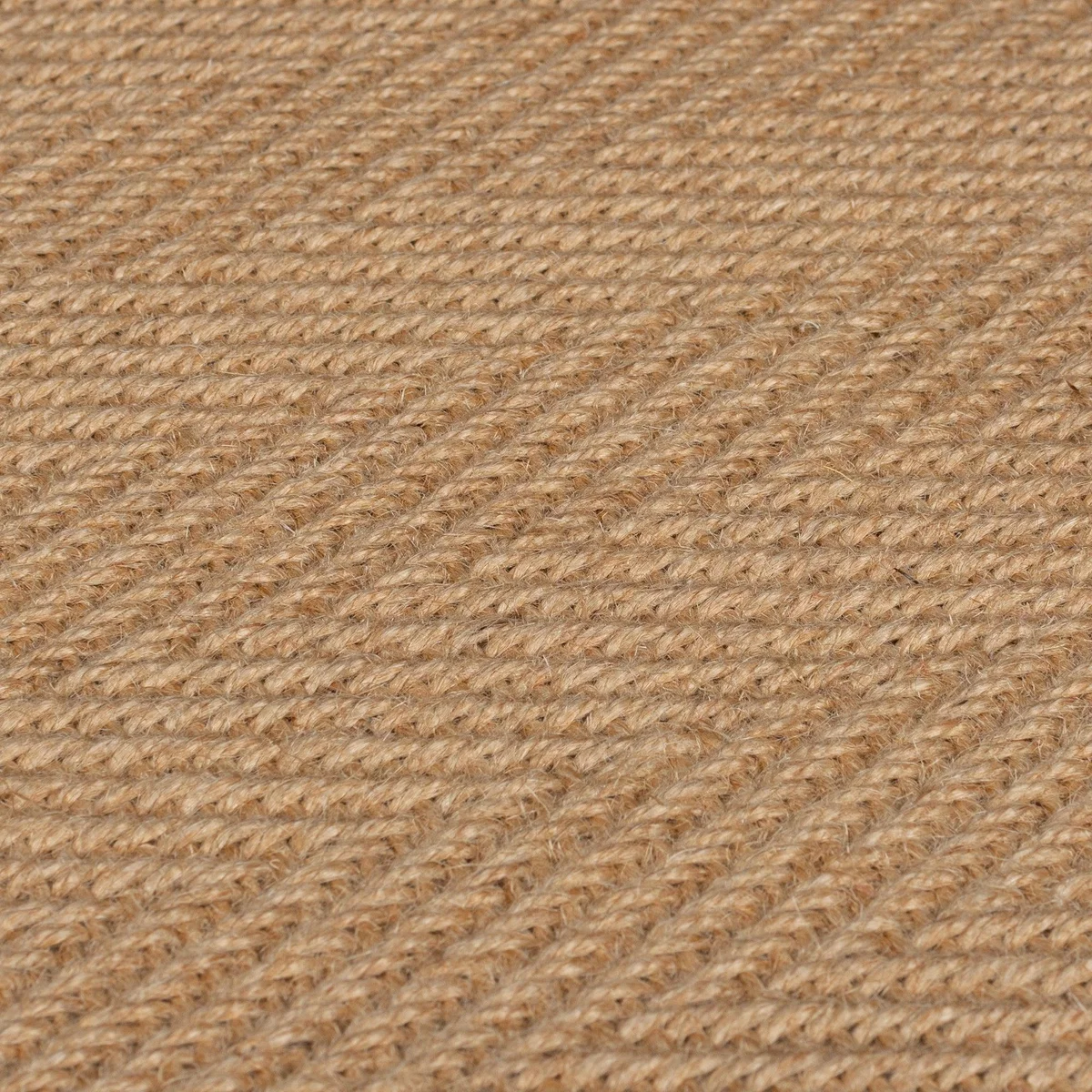 Herringbone Jute Border Rug Herringbone Border Olive – image 3