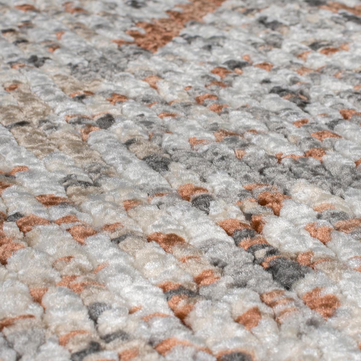 Spencer Flatweave Circle Rug Rust – image 3