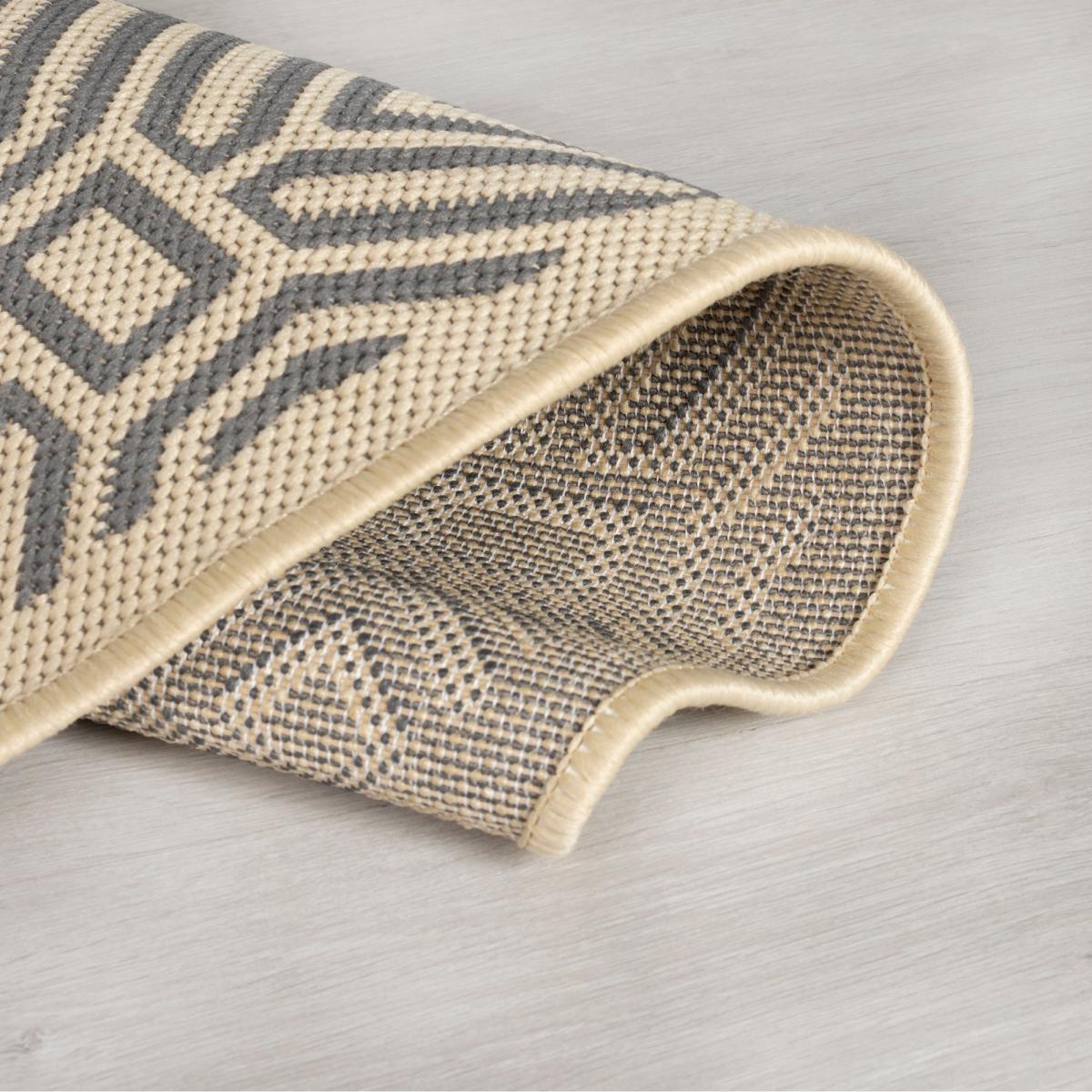 Vita Circle Indoor Outdoor Rug Beige – image 5