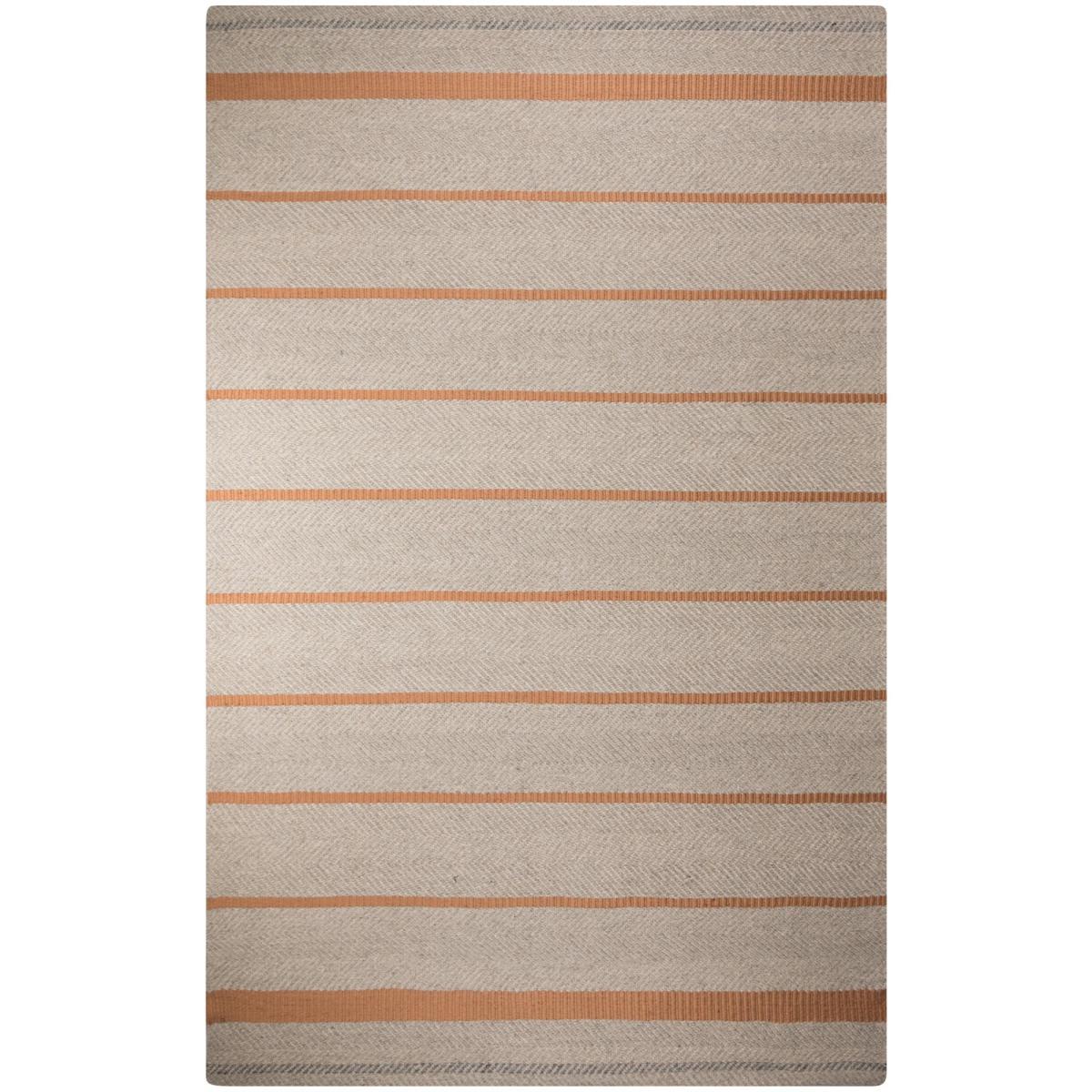 Terra Stripe Flatweave Rug Yellow and Grey – image 2