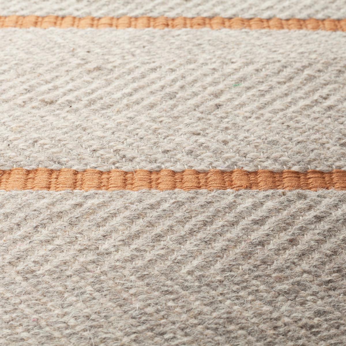Terra Stripe Flatweave Rug Yellow and Grey – image 6