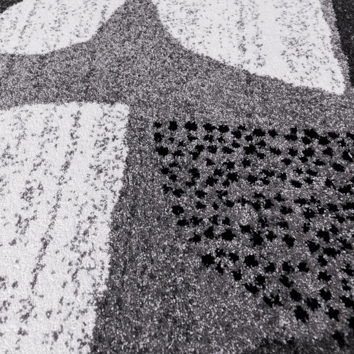 Elements Grey Alton Geometric Rug Grey – image 2
