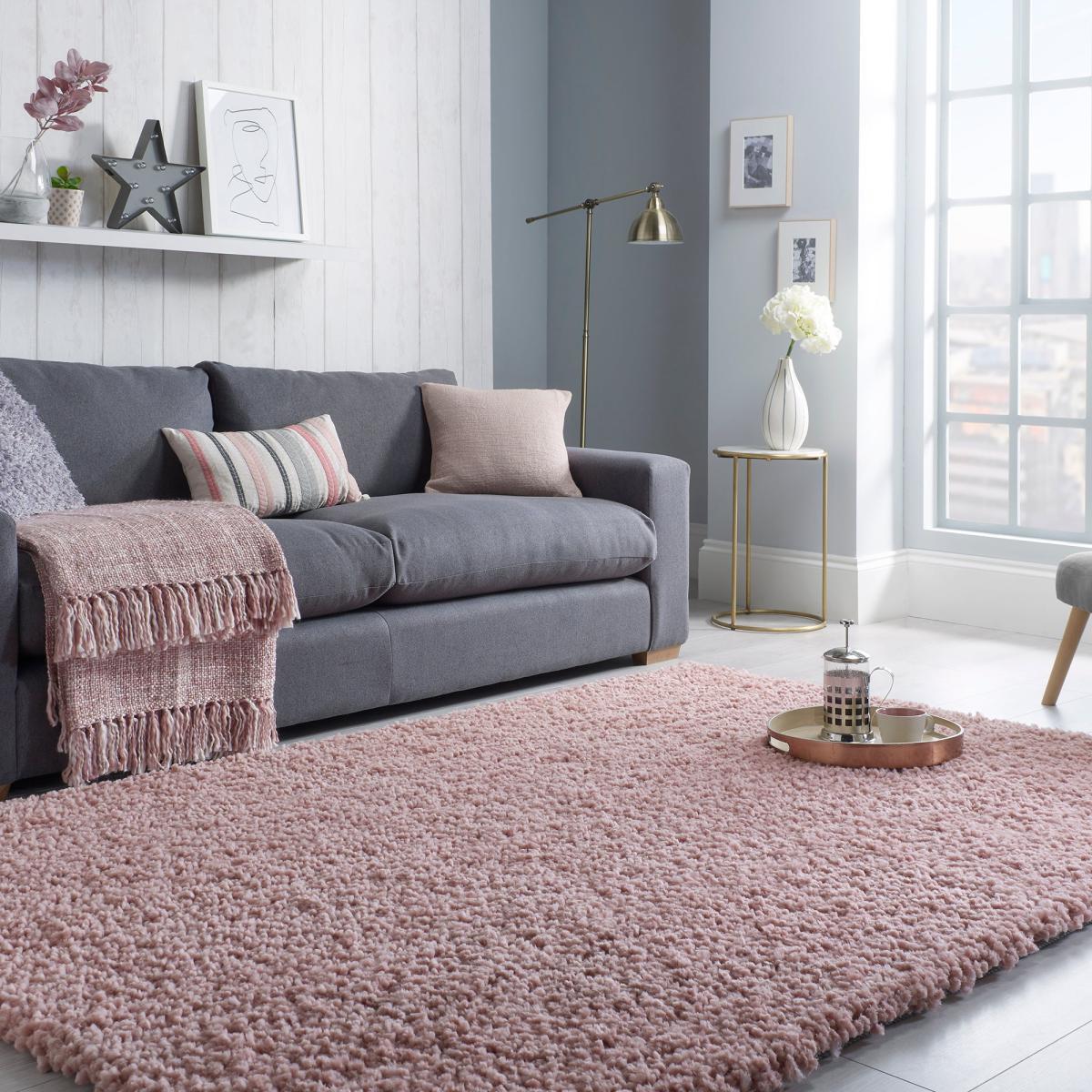 Bertie Shaggy Rug Natural – image 2