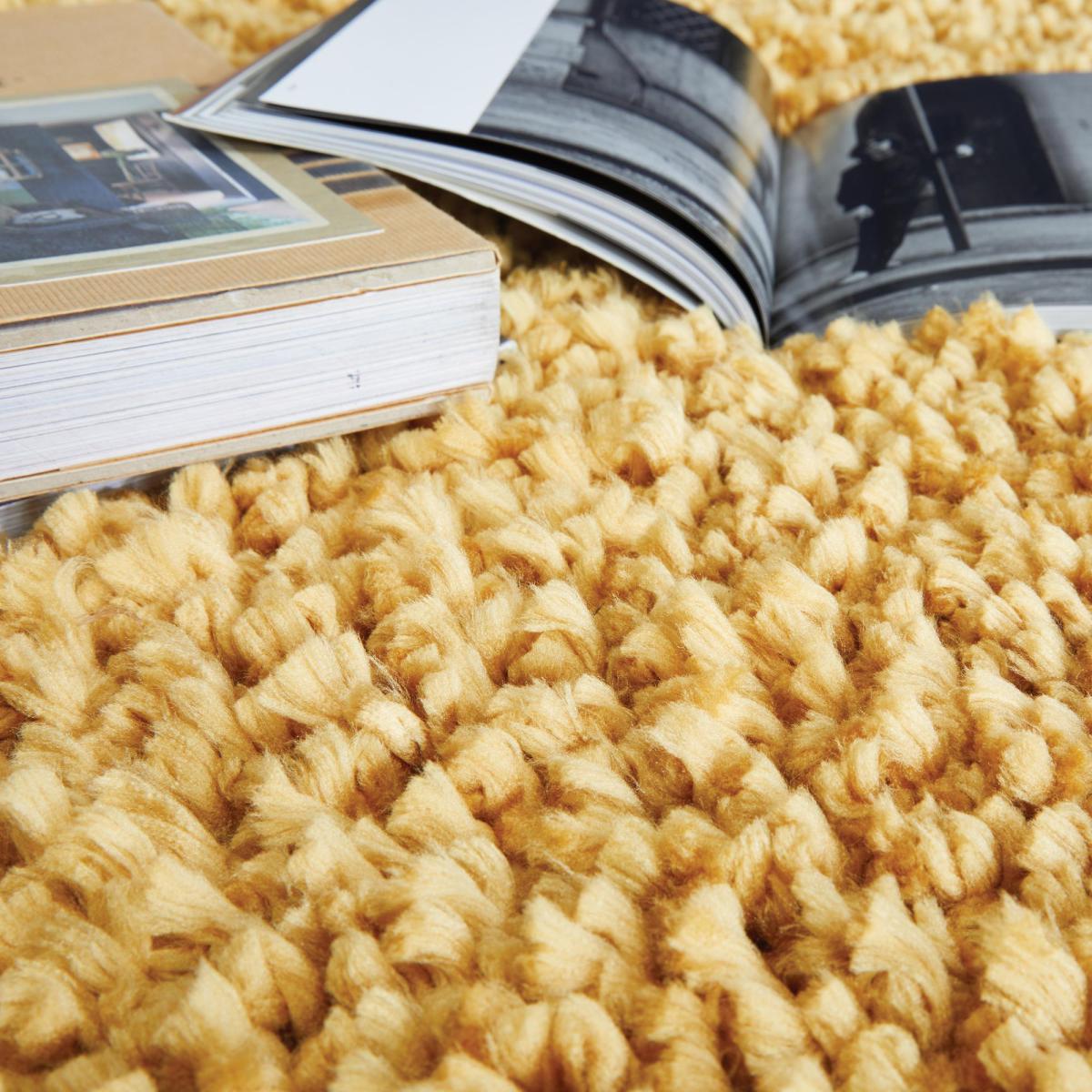 Bertie Shaggy Rug Natural – image 10