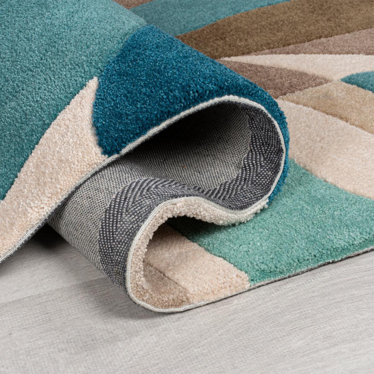 Splinter Rug Teal (Blue) – image 3