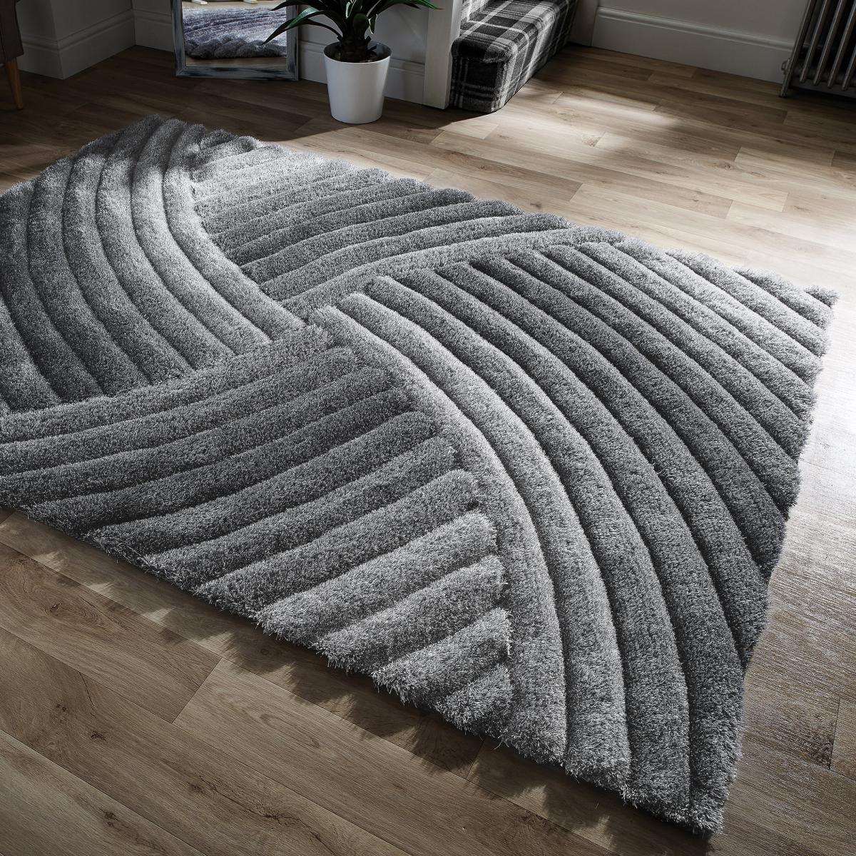 Verge Furrow Rug Verge Furrow Grey – image 1