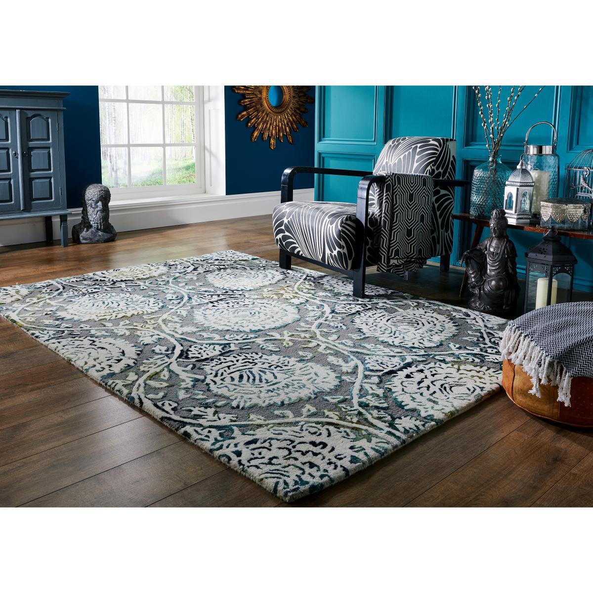 Soho Vega Rug Grey and White – image 2