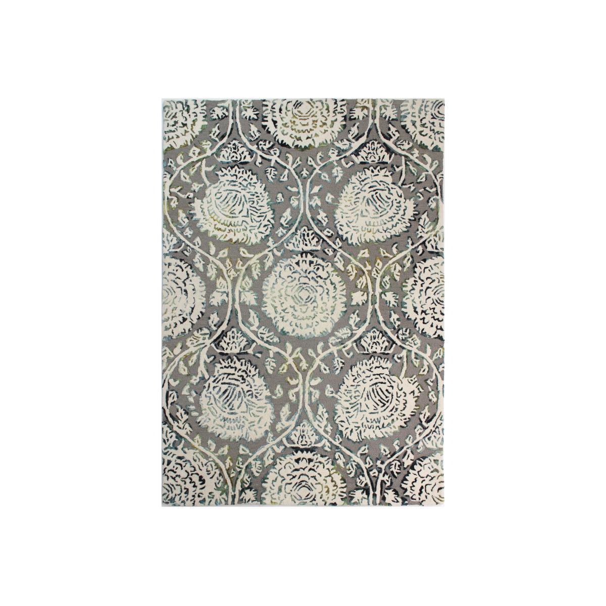 Soho Vega Rug Grey and White – image 1