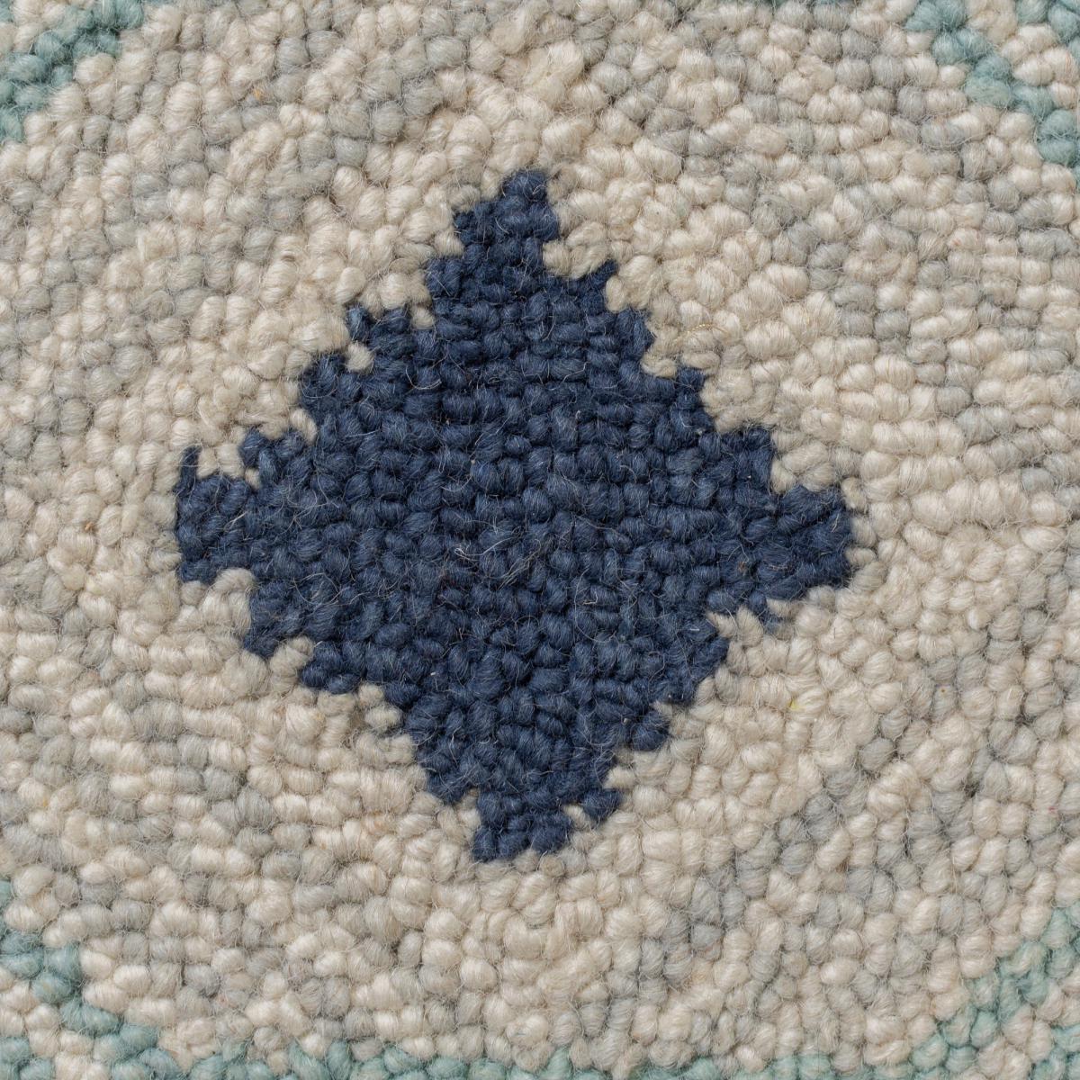 Marco Geometric Rug Beige and Blue – image 5