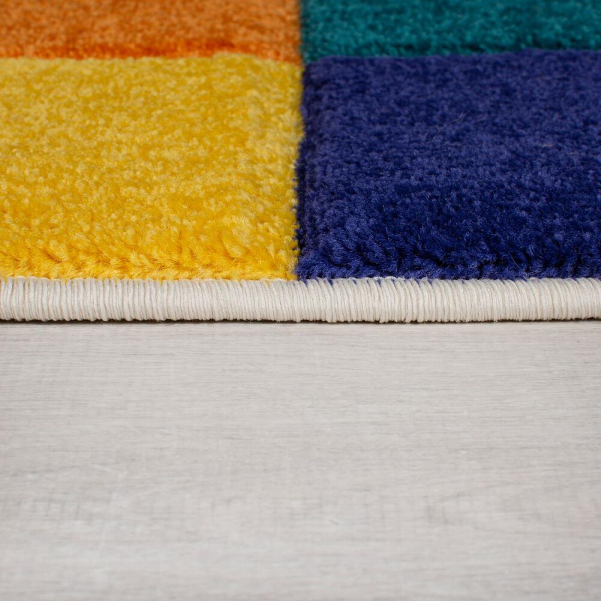 Chacha Checkerboard Rug MultiColoured – image 4