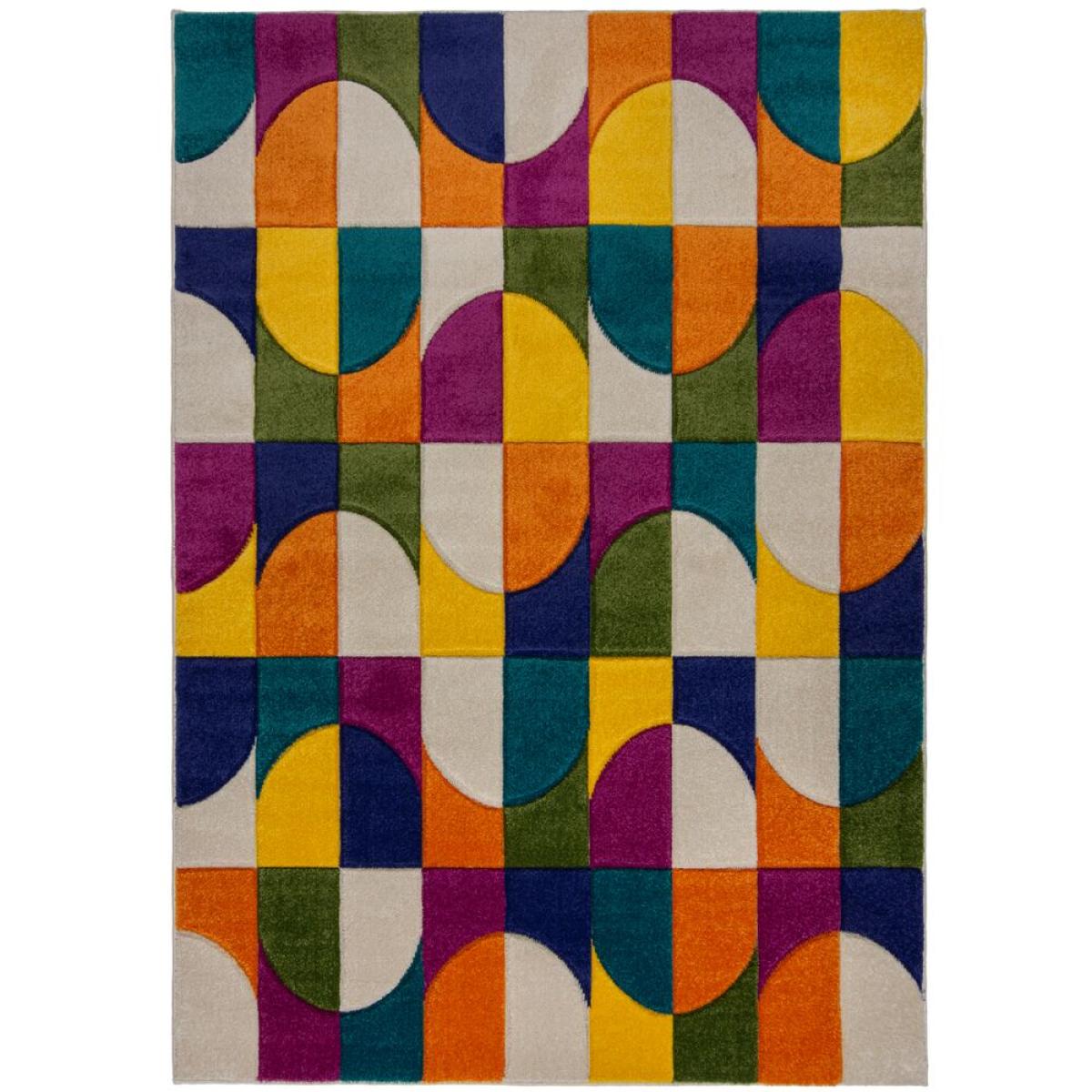 Chacha Checkerboard Rug MultiColoured – image 5