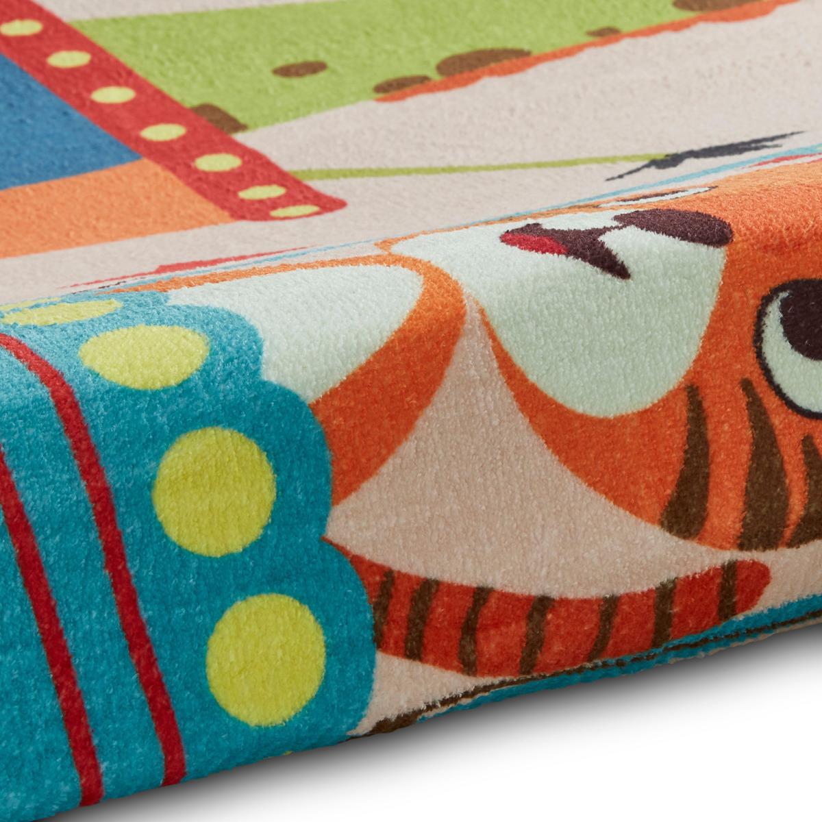 Safari Train Rug Green, Blue and Red – image 8