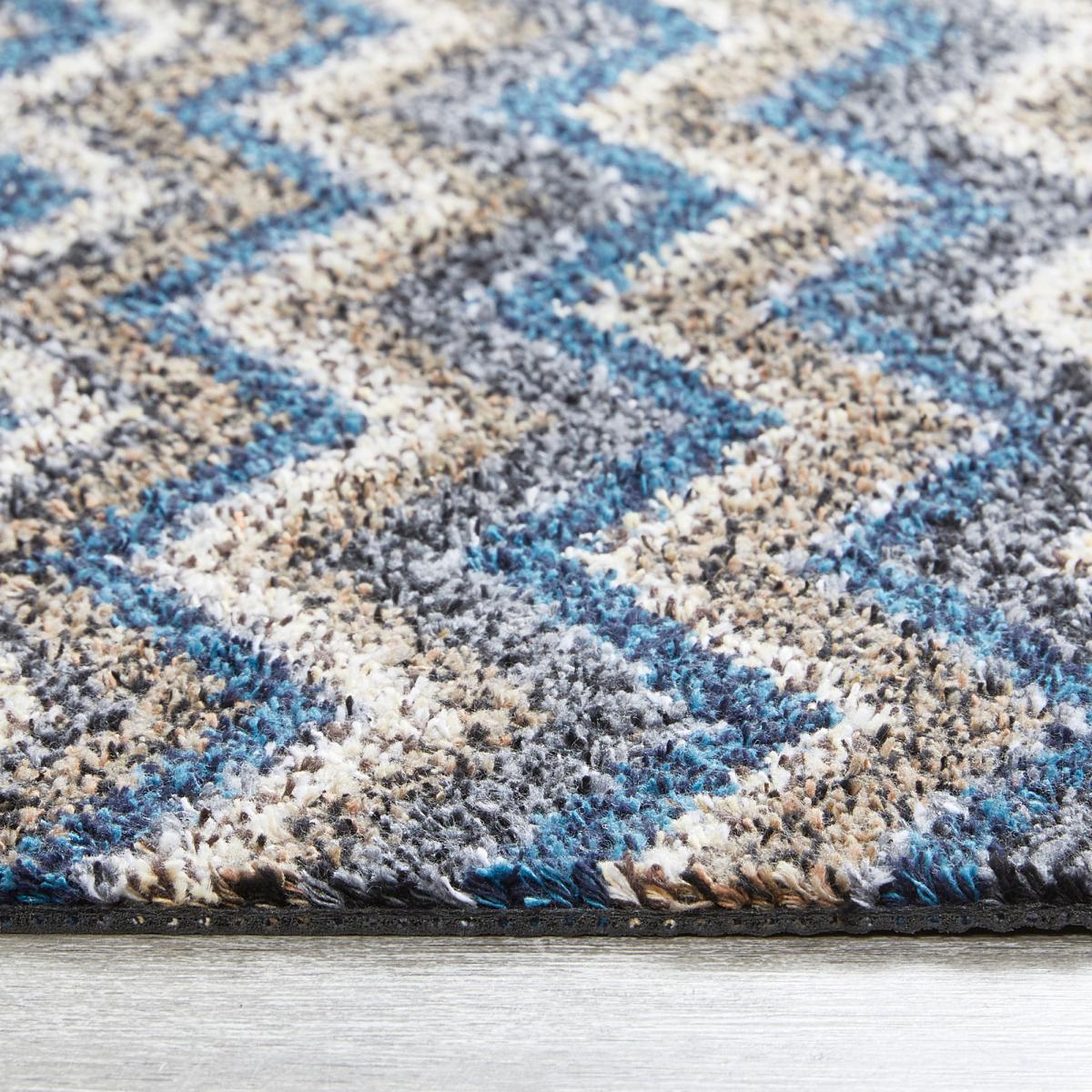 Missouri Recycled Cotton Runner Yellow, Blue and White – image 5