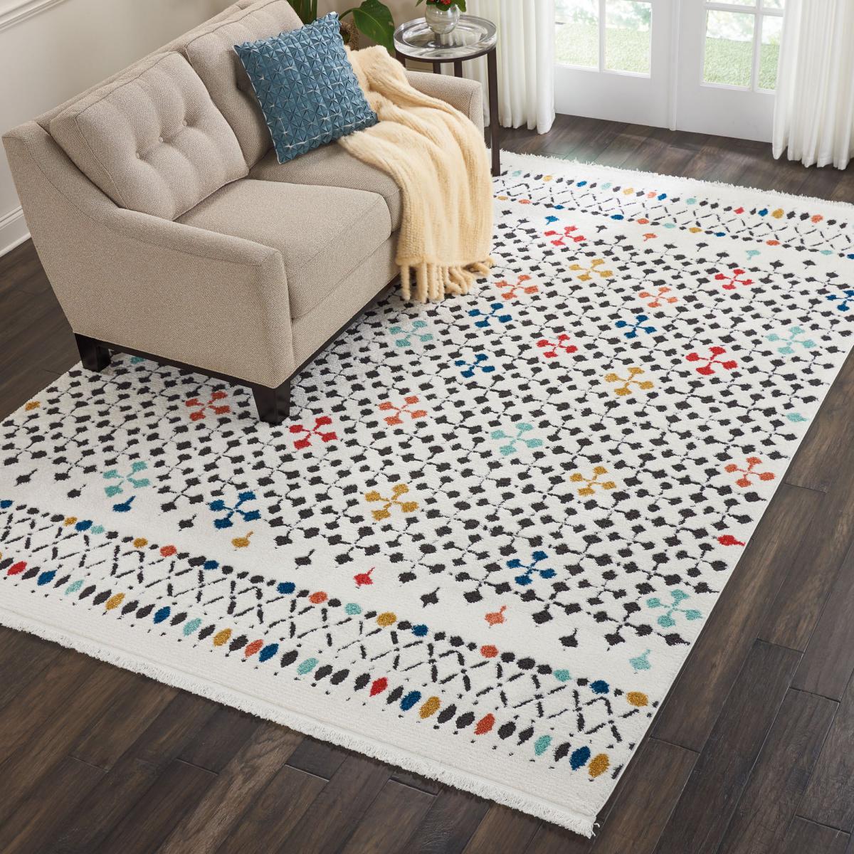 Kamala 4 Rug White – image 3