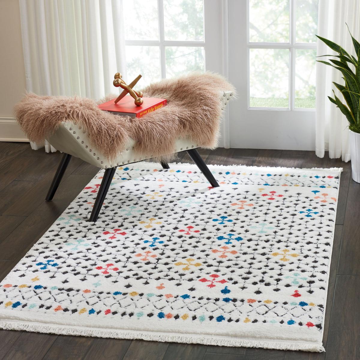 Kamala 4 Rug White – image 1