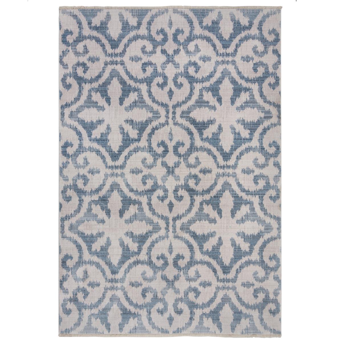 Satara Rug Blue/White – image 2