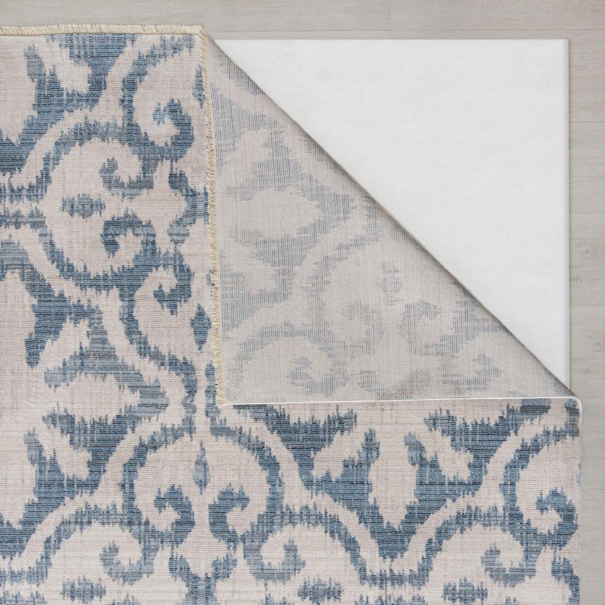 Satara Rug Blue/White – image 5