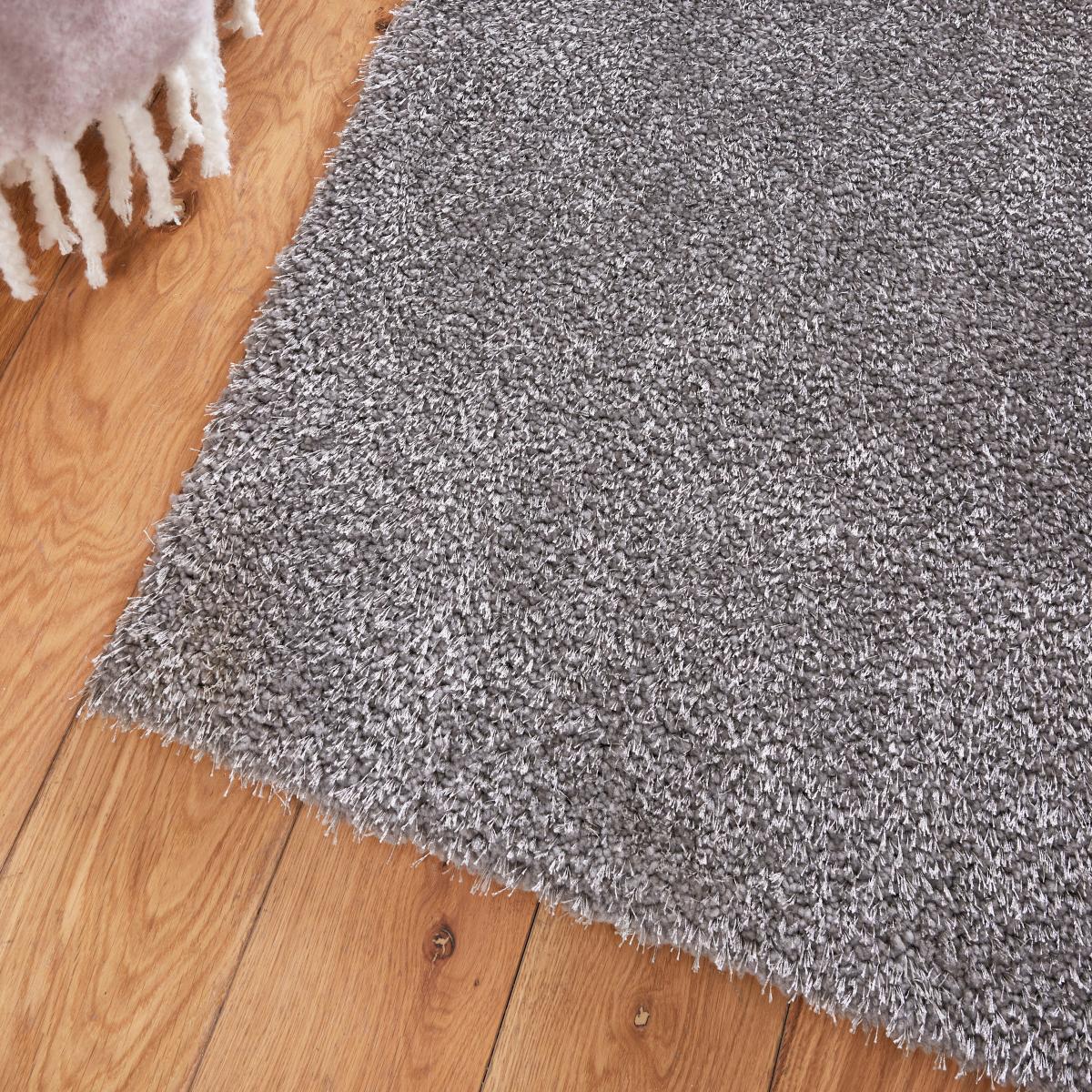 Value Shaggy Rug Grey – image 2