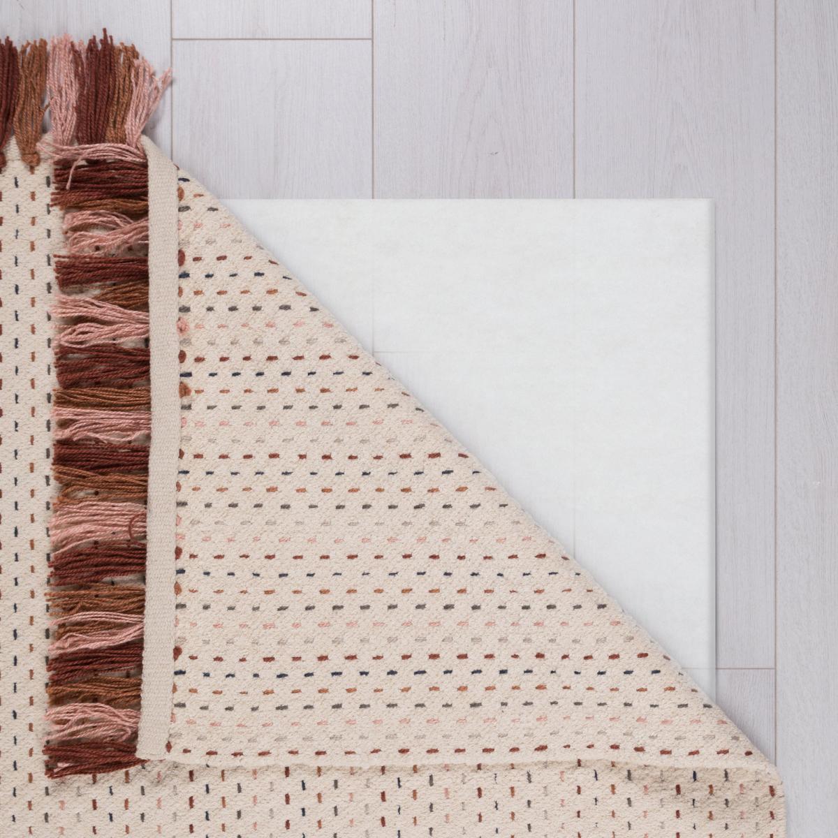 Belen Hand Woven Rug Cream – image 5