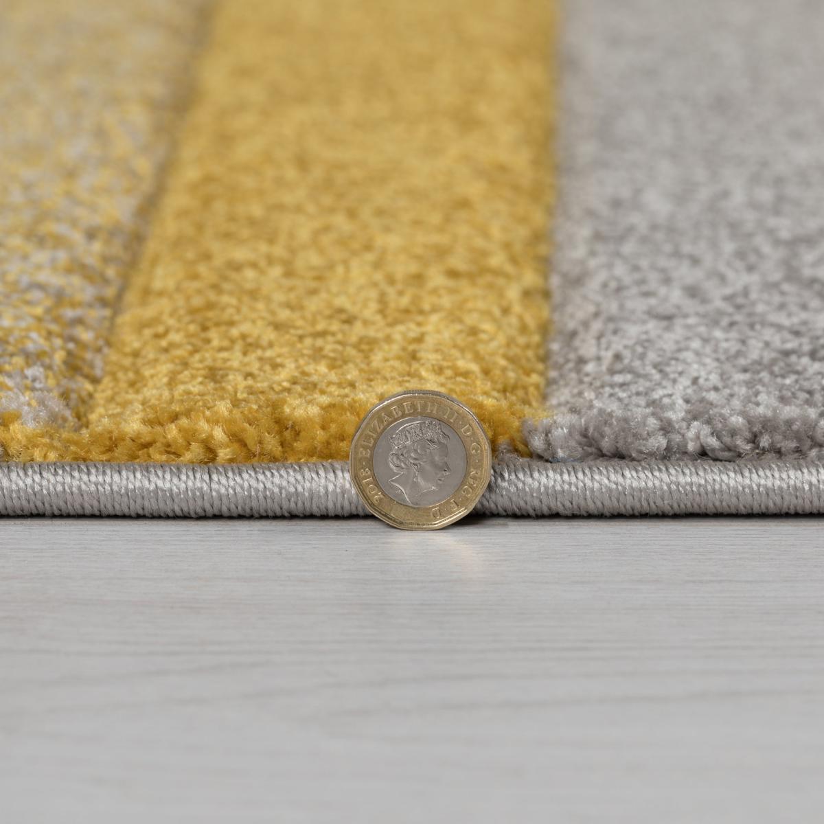 Pico Stripe Rug Red and Brown – image 2