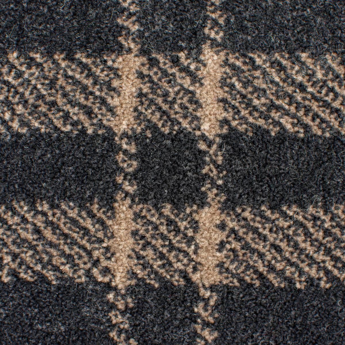 Kilbirnie Rug Brown, Black and White – image 10