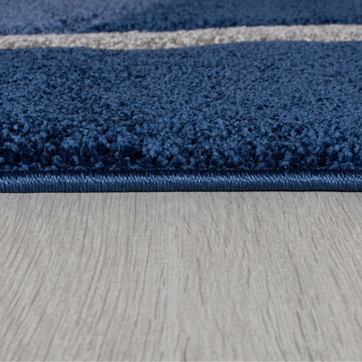 Elements Collage Rug Navy Blue/Grey – image 4