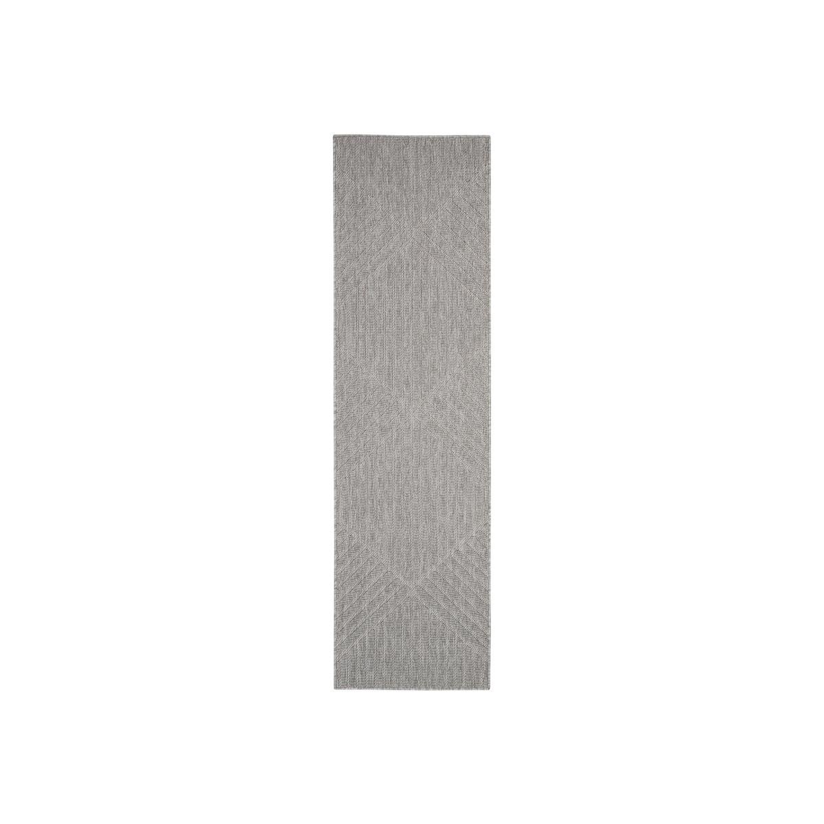 Cozumel Stripe Indoor Outdoor Runner Cozumel Stripe Grey – image 1