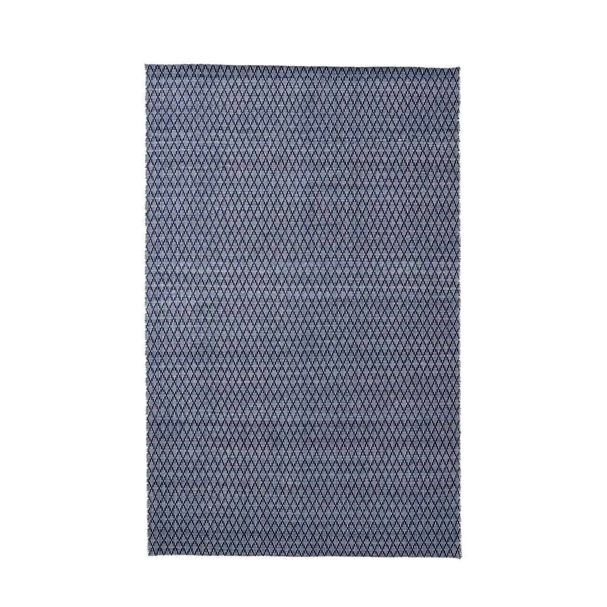 Ikat Denim Rectangular Rug Denim Blue – image 5