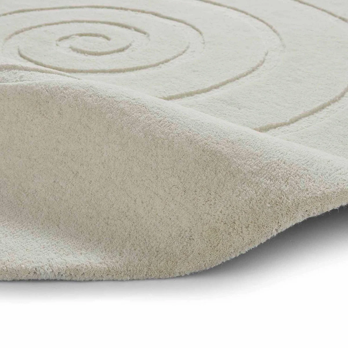 Spiral Circle Rug Yellow – image 2