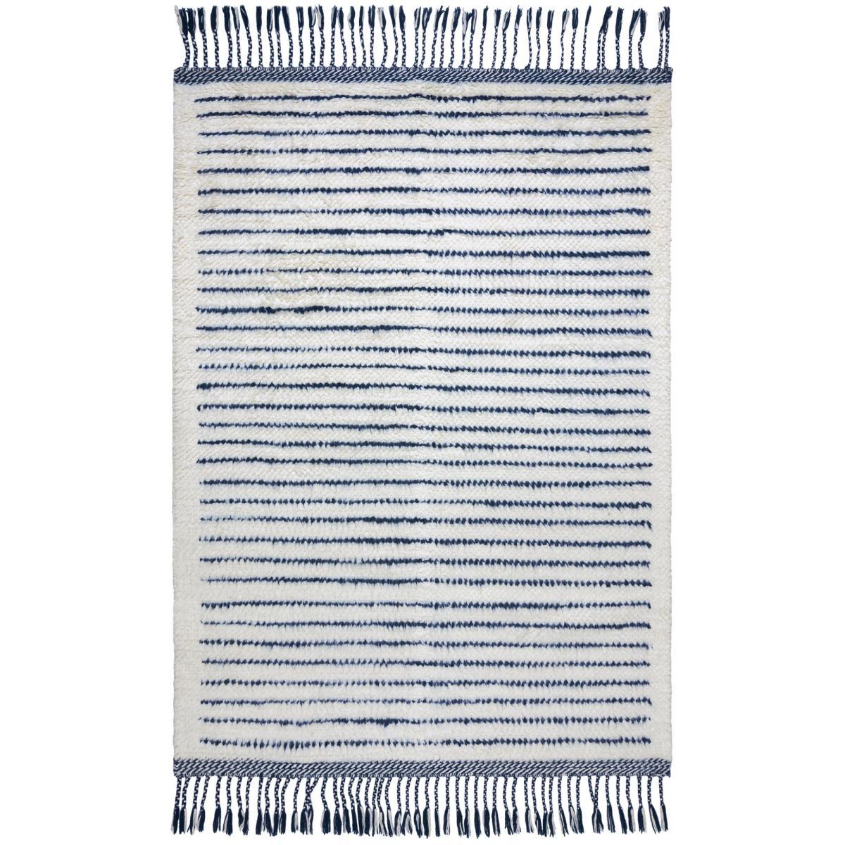Zemer Wool Berber Rug Navy (Blue) – image 2