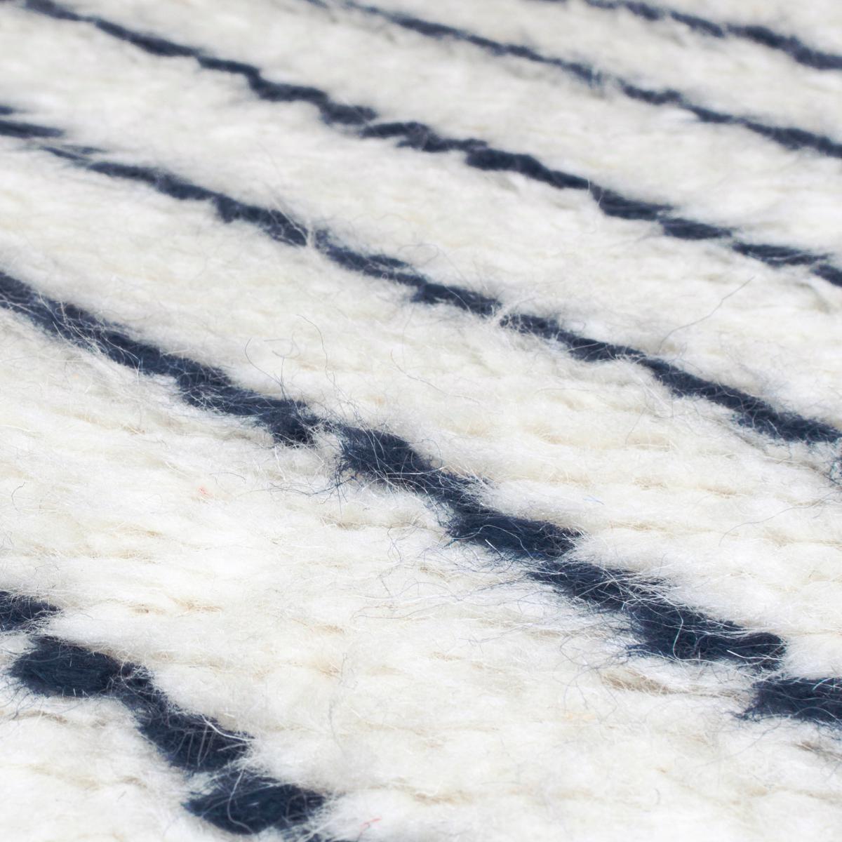Zemer Wool Berber Rug Navy (Blue) – image 3