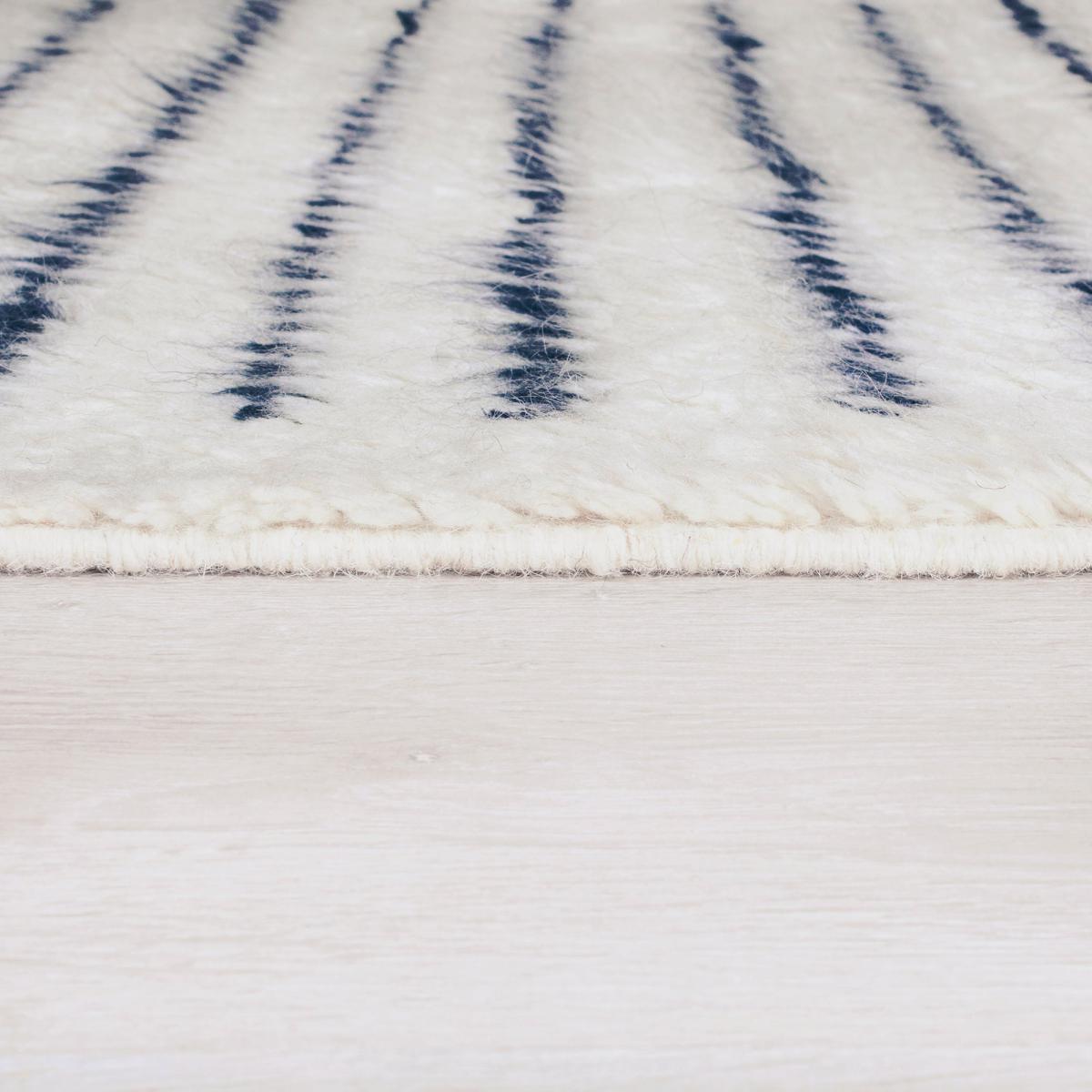 Zemer Wool Berber Rug Navy (Blue) – image 4