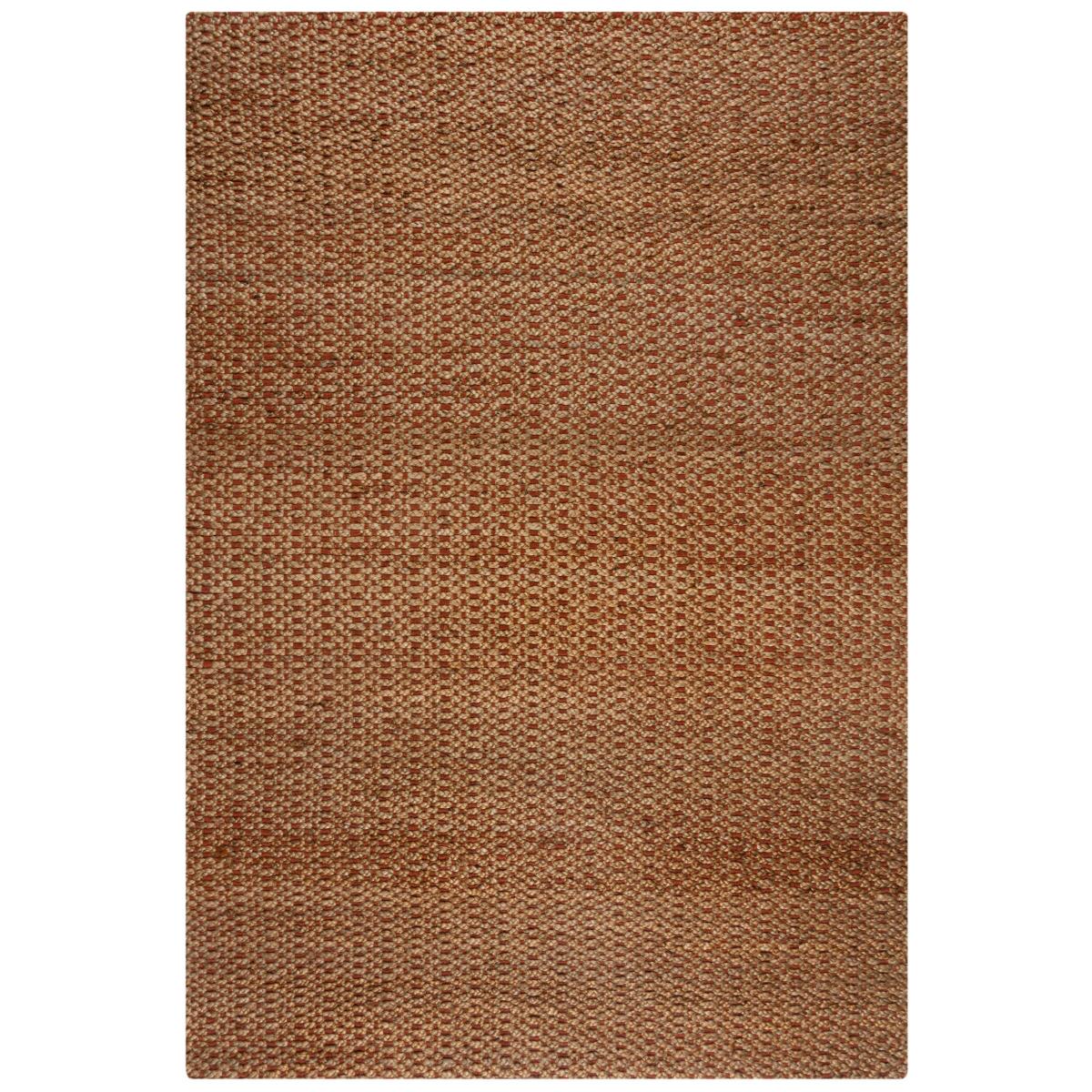 Chunky Jute Woven Rug Chunky Jute Orange Umber – image 5