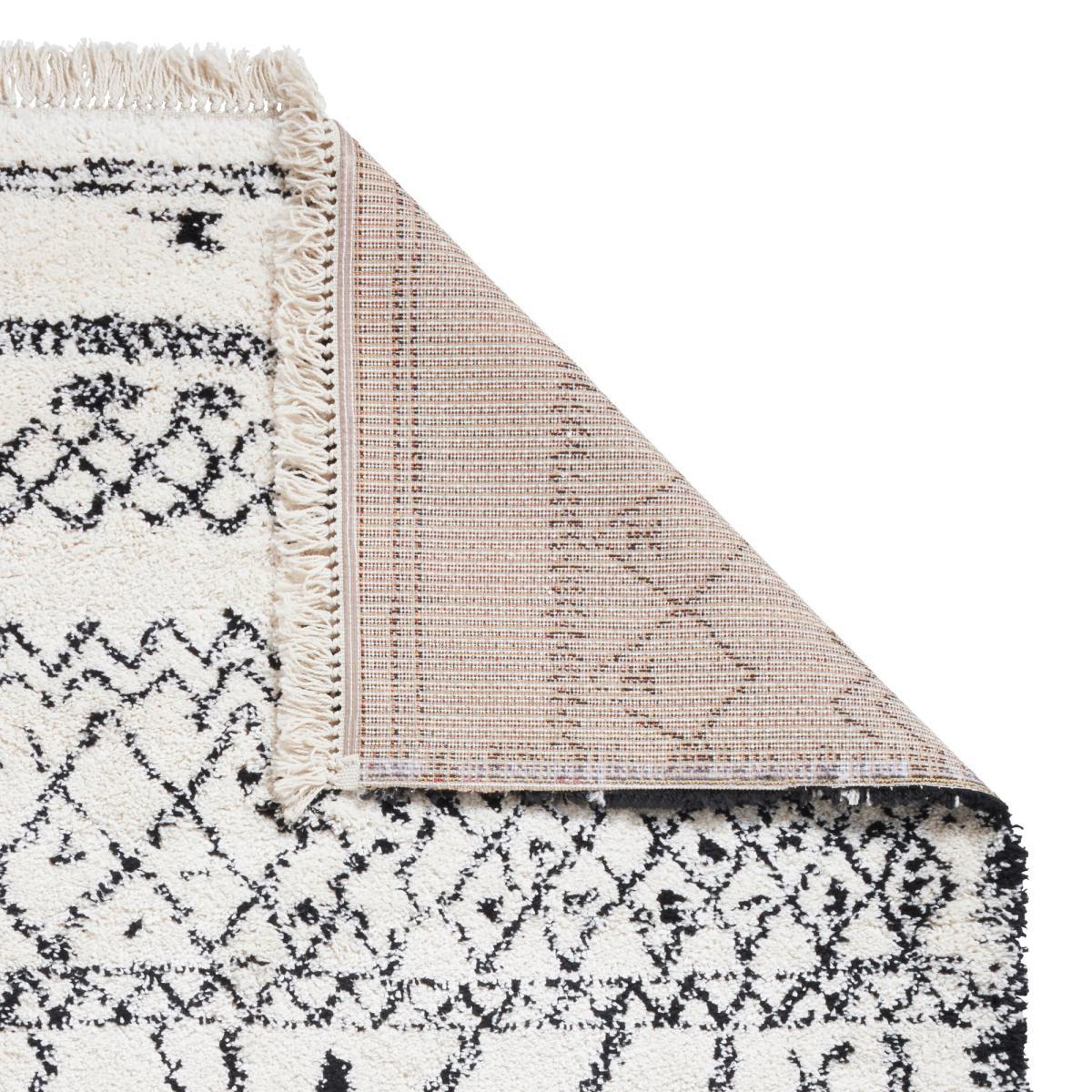 Black and White Boho 5402 Rug Black and White – image 2