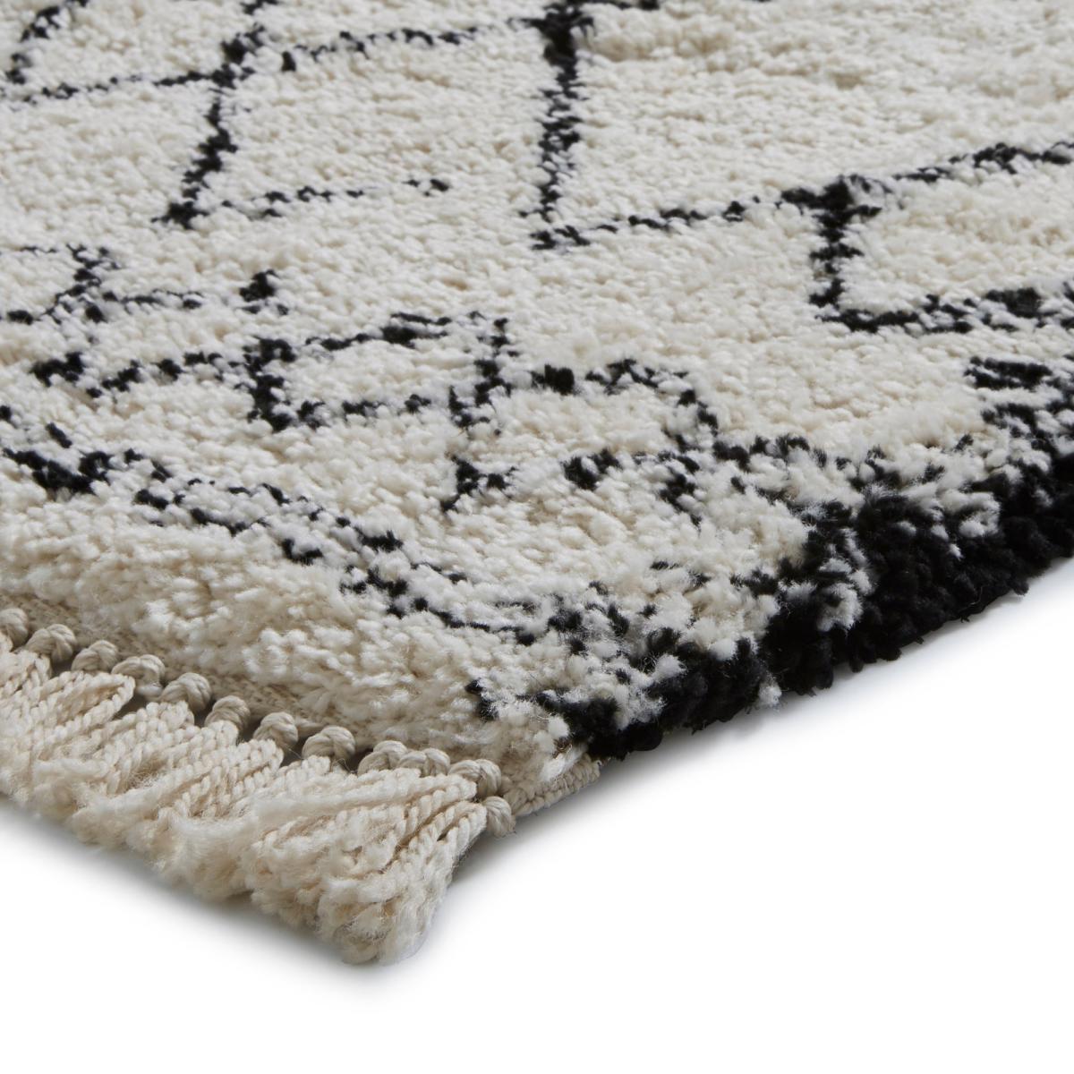 Black and White Boho 5402 Rug Black and White – image 5