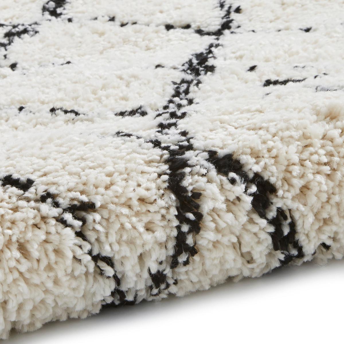 Black and White Boho 5402 Rug Black and White – image 7
