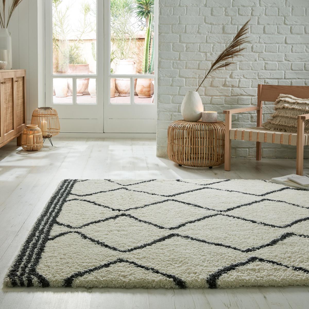 Riad Berber Rug White – image 1