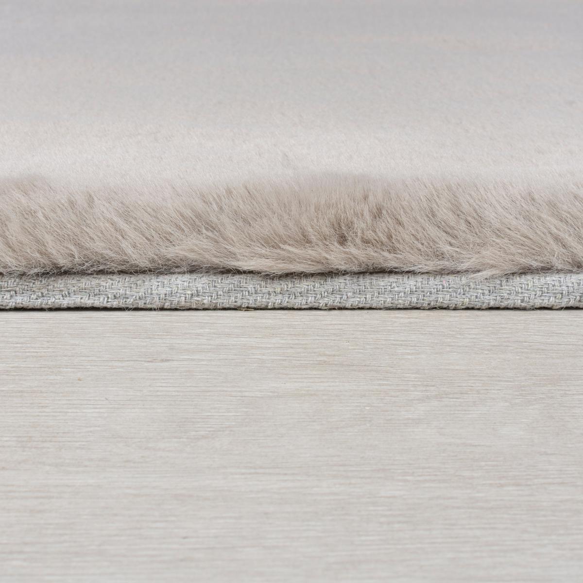 Plush Faux Fur Rug Faux Fur Plush Chateau Grey – image 4
