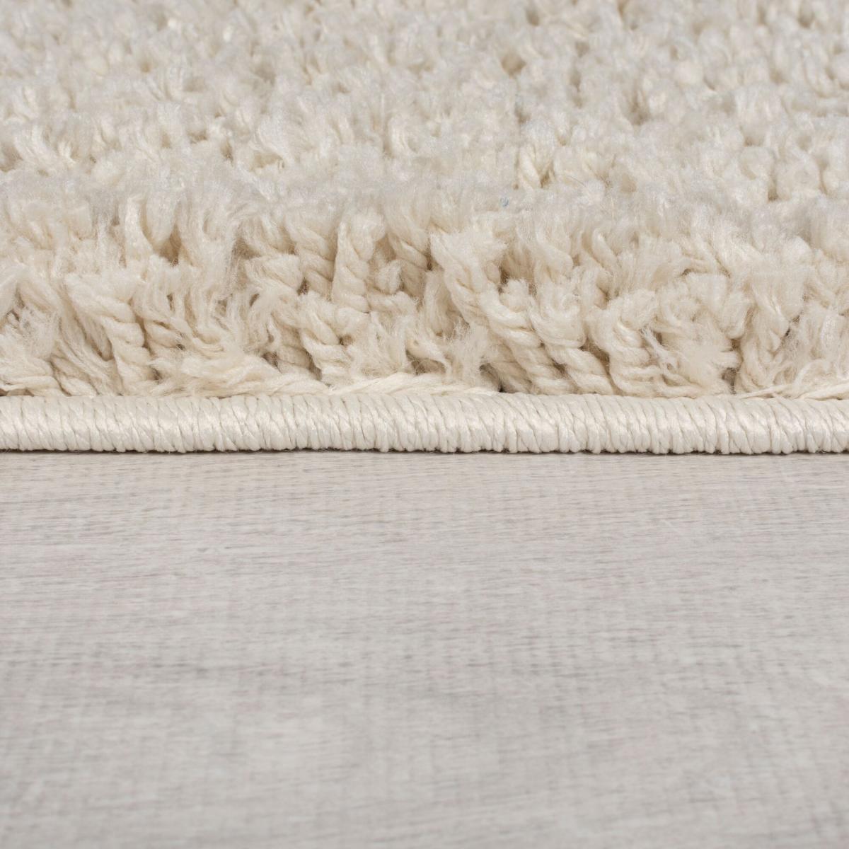 Cloud Washable Shaggy Round Rug Grey – image 5